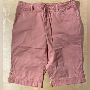 Rafaella Women's Coral Bermuda Shorts 12 P (QH)